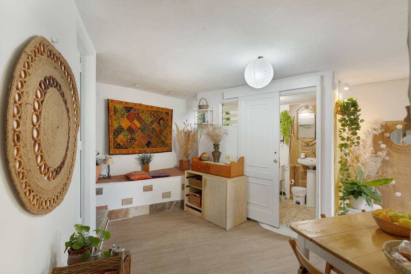 Foto 13 von 26: Ferienhaus 'Casa Vacacional La Finca González' mit Bergblick, privater Terrasse und privatem Garten