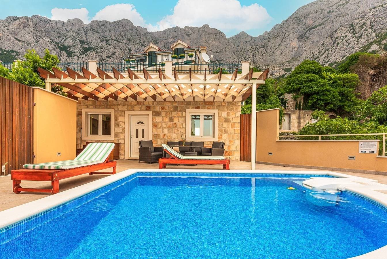 Villa Anima in Makarska, private pool 1