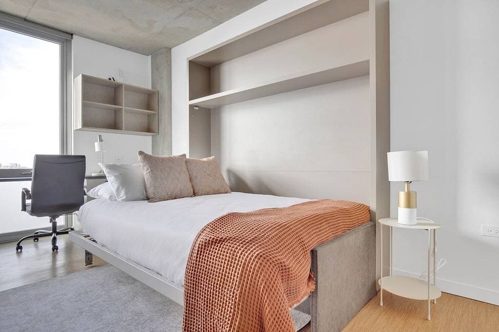 Foto 13 von 24: Ideal Lincoln Park Studio w/ W/D & Lounge, 2 blocks from L, by Blueground