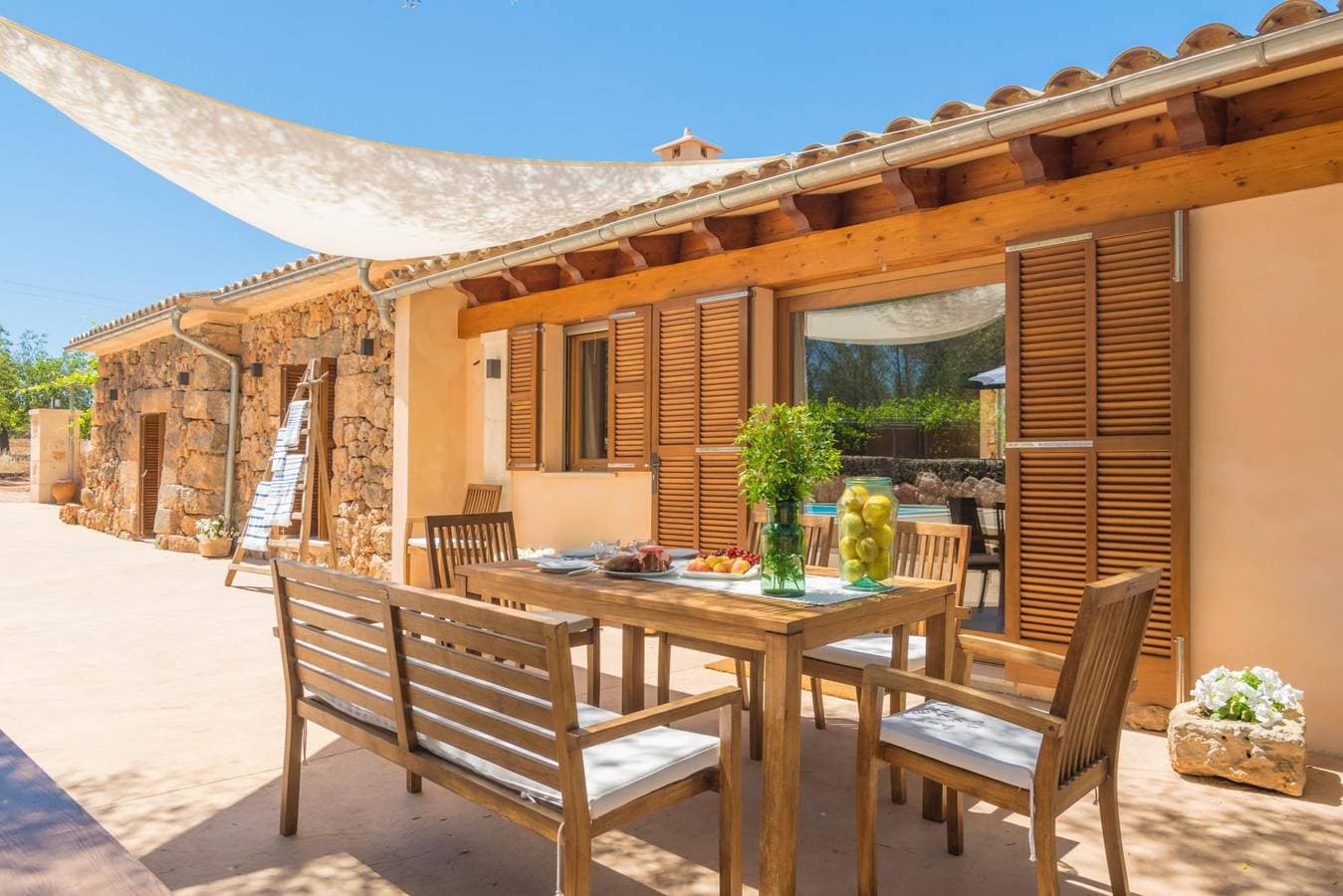 Foto 9 von 39: Es Tancat Prim - Ferienhaus mit privaten Pool in Algaida. WiFi gratis
