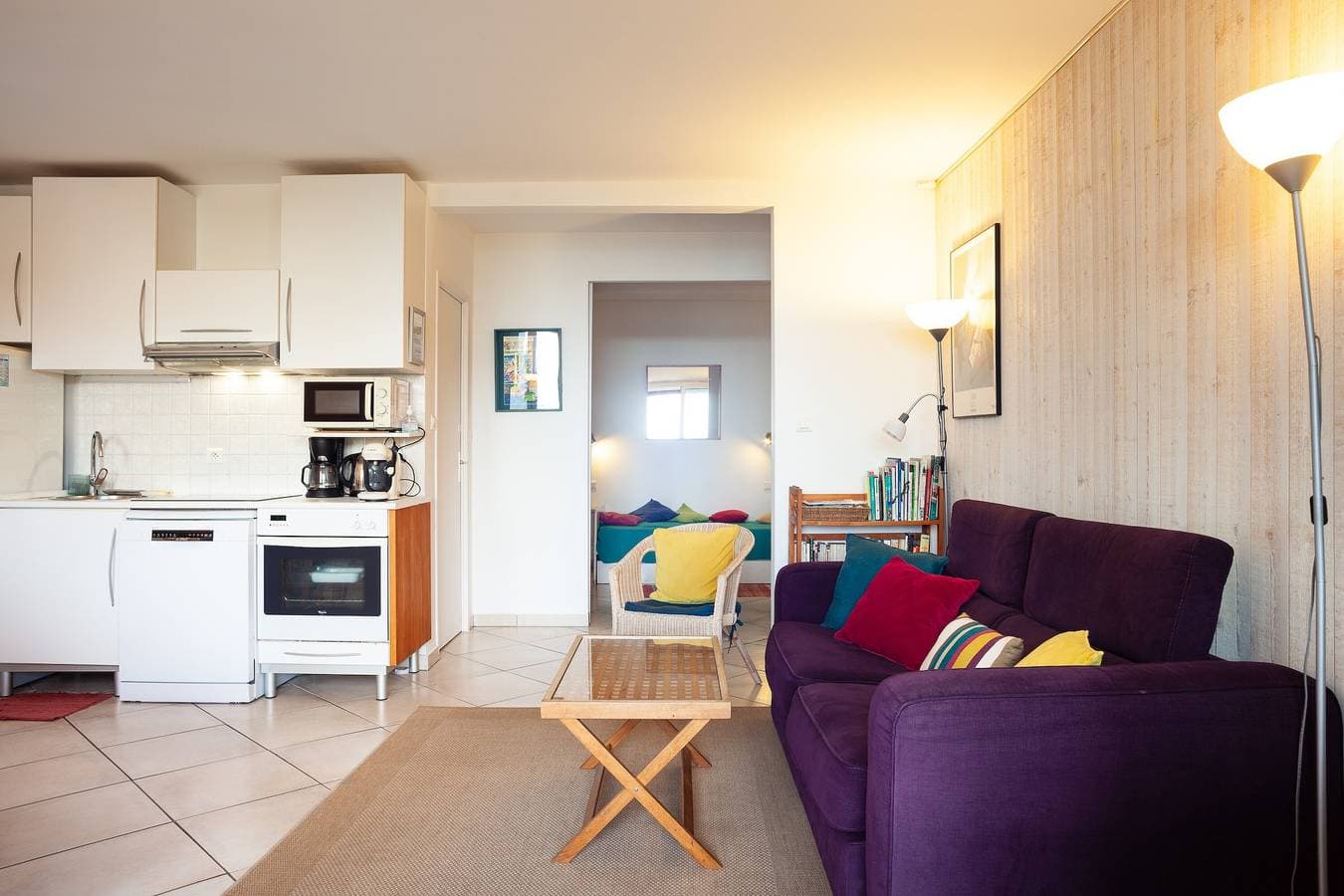Foto 7 von 22: Appartement „Vue Mer Dans Belle Résidence“ mit Meerblick, Gemeinschaftspool und WLAN