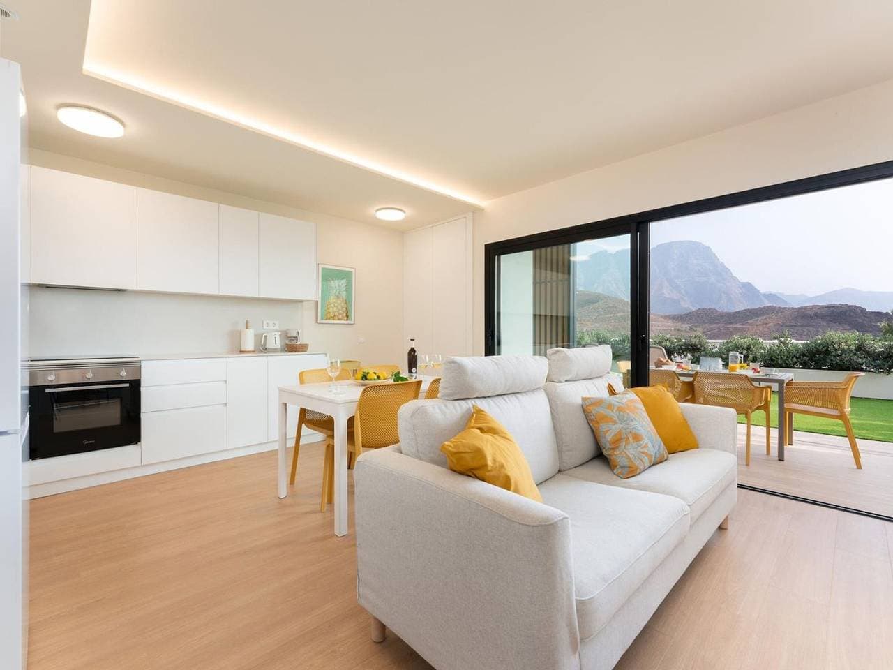 Foto 11 von 25: Elegante Wohnung in Agaete, Meer- und Bergblick