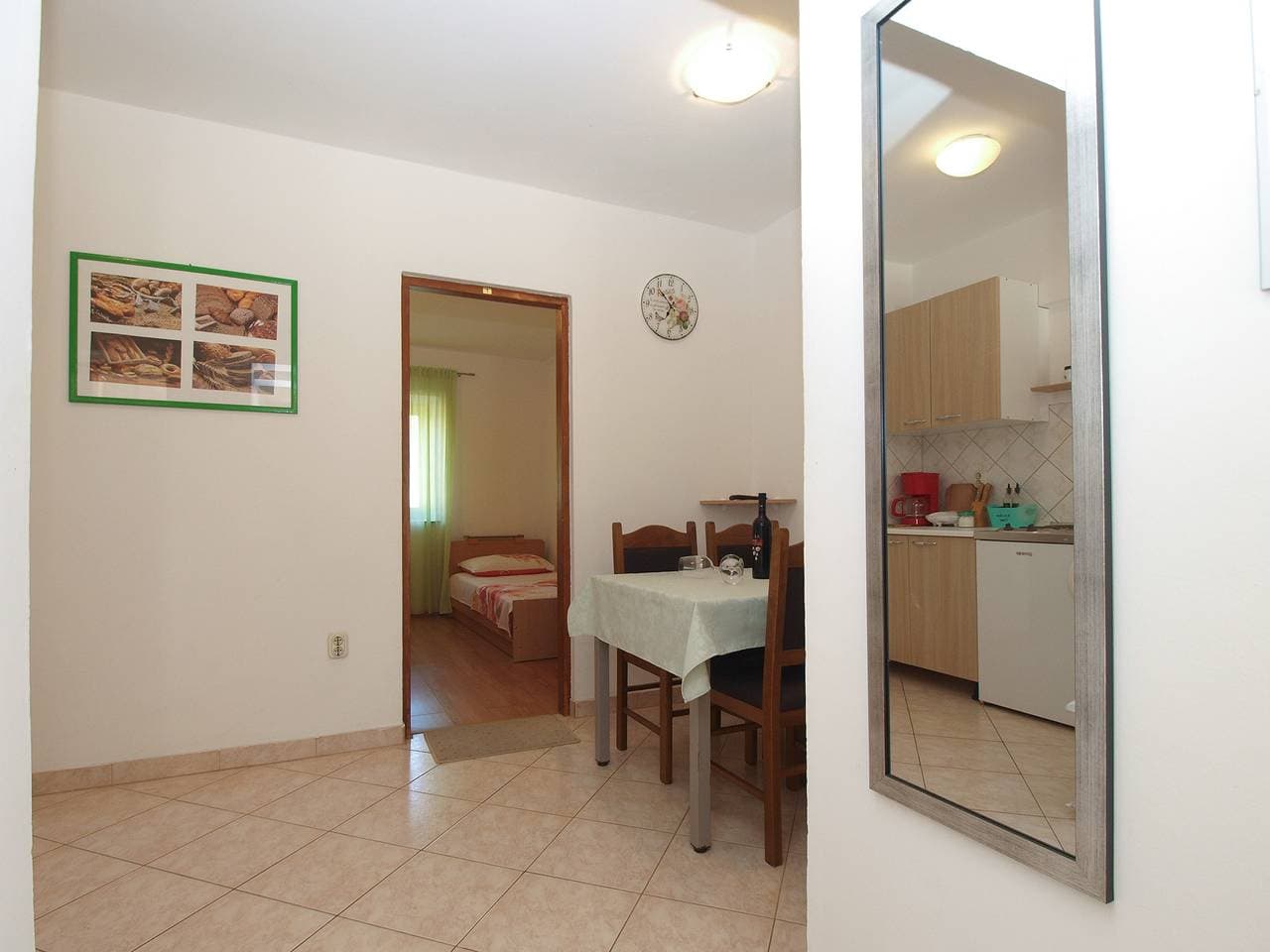 Foto 13 von 26: Ferienwohnung für 3 Personen mit Terrasse