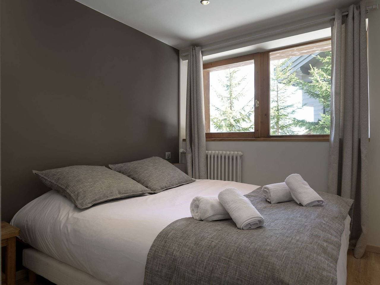 Foto 2 von 14: Stilvolles 50m² Apartment - Courchevel 1850 - 4 Personen - Schöne Aussicht - Gemütlicher Kamin