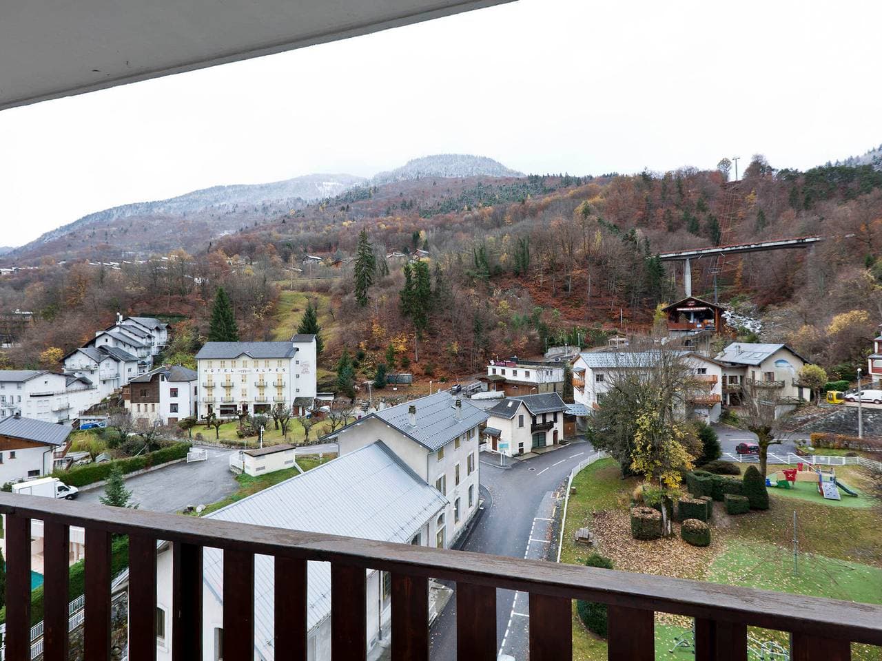 Foto 5 von 23: Studio für 5, Zentrum, Südbalkon, Aufzug - Brides-les-Bains