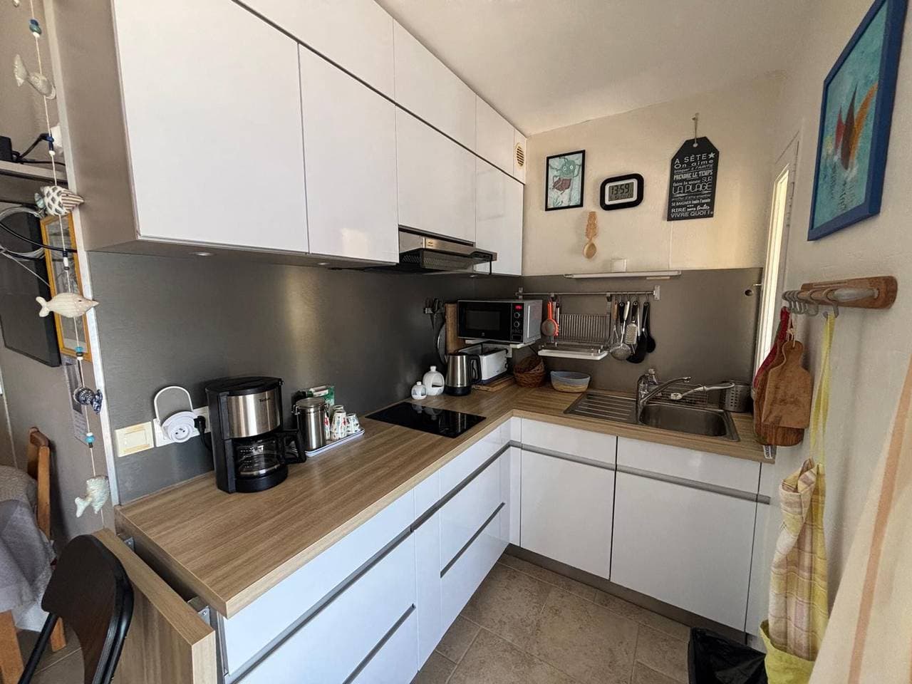 Foto 5 von 13: Helle Wohnung mit Balkon, Haustiere erlaubt - Nahe der Thermen