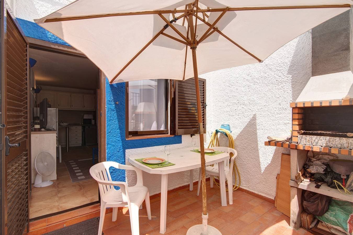 Foto 13 von 23: Ferienhaus 'Typisch Algarve Almargem 75' mit privater Terrasse, Gemeinschaftsgarten und Klimaanlage