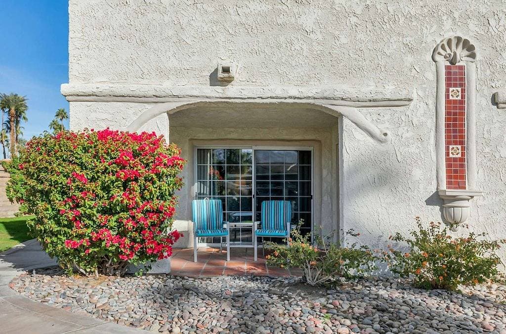 Diese 60 m² große Unterkunft mit 1 Schlafzimmer und 1 Bad befindet sich in Palm Springs. 1