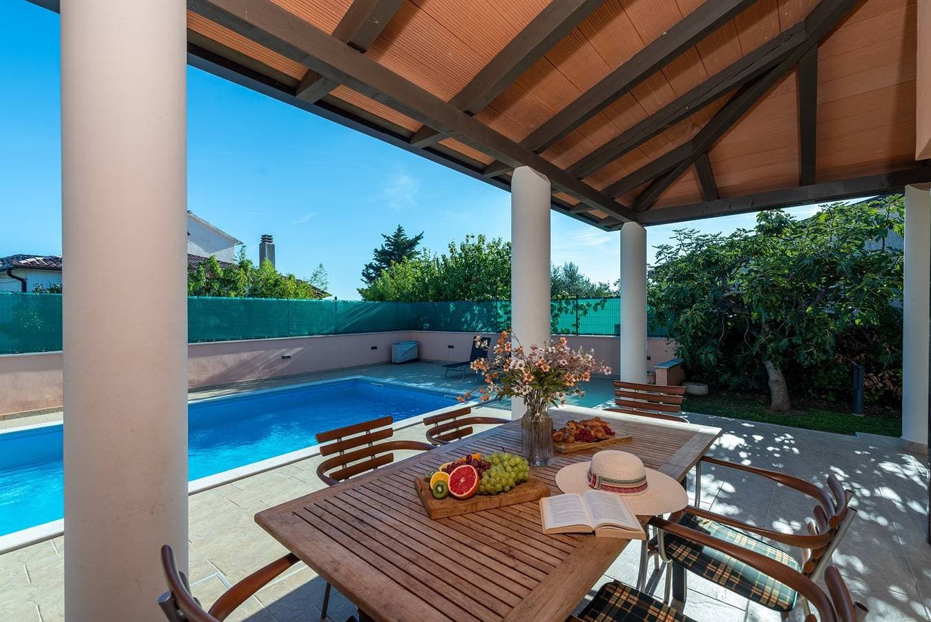 Foto 5 von 41: Villa mit privatem Pool, Meerblick und Grillplatz, Buje-Istrien