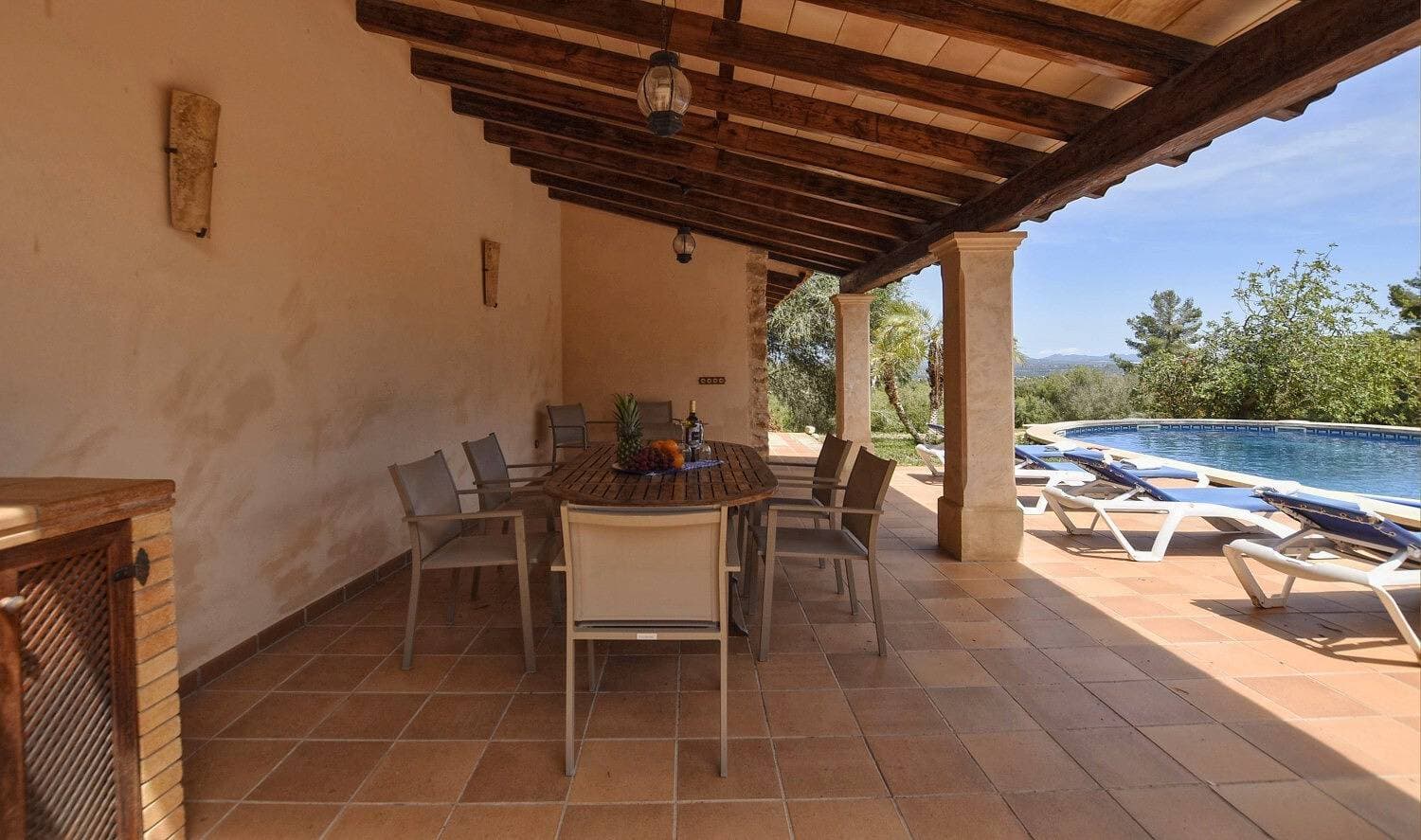 Foto 5 von 27: Ferienhaus 'Petit' mit Bergblick, privatem Pool und WLAN