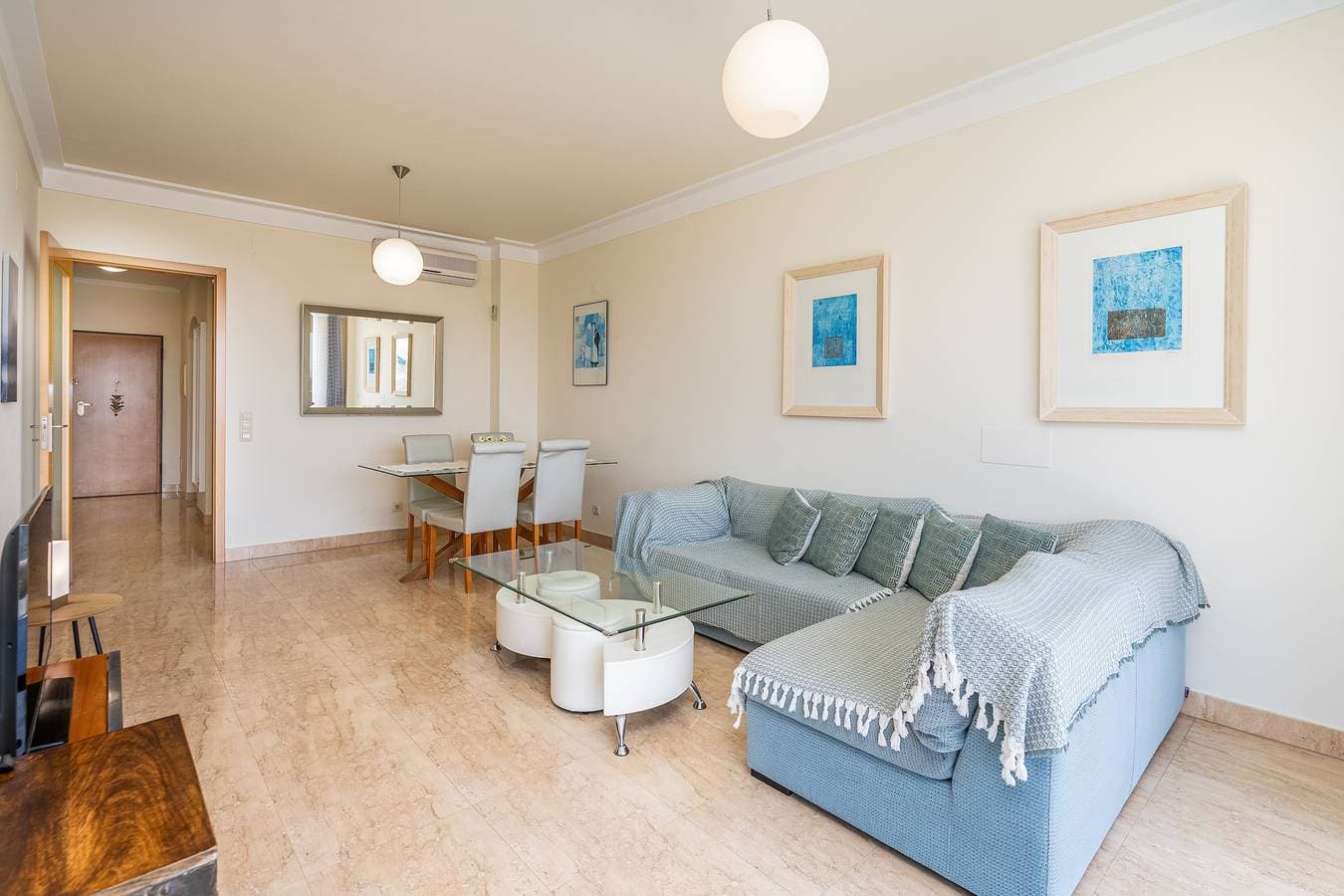 Foto 5 von 27: Ferienwohnung 'Helligkeit Komfort In Burgau' mit Meerblick, Wi-Fi und Klimaanlage