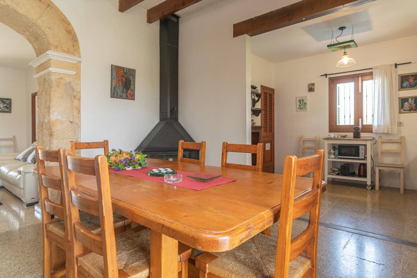 Foto 11 von 59: Son Indiot - Schönes Landhaus für 10 Personen mit privatem Pool. Wifi gibt es gratis.