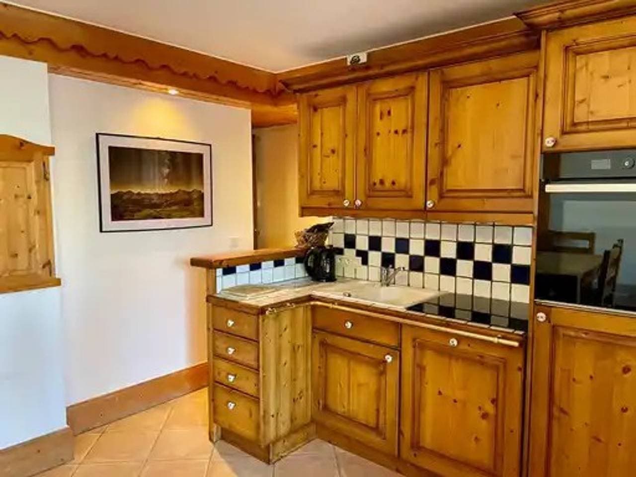 Foto 4 von 12: Apartment in Méribel 4 P., Pool, Ski in/Ski out