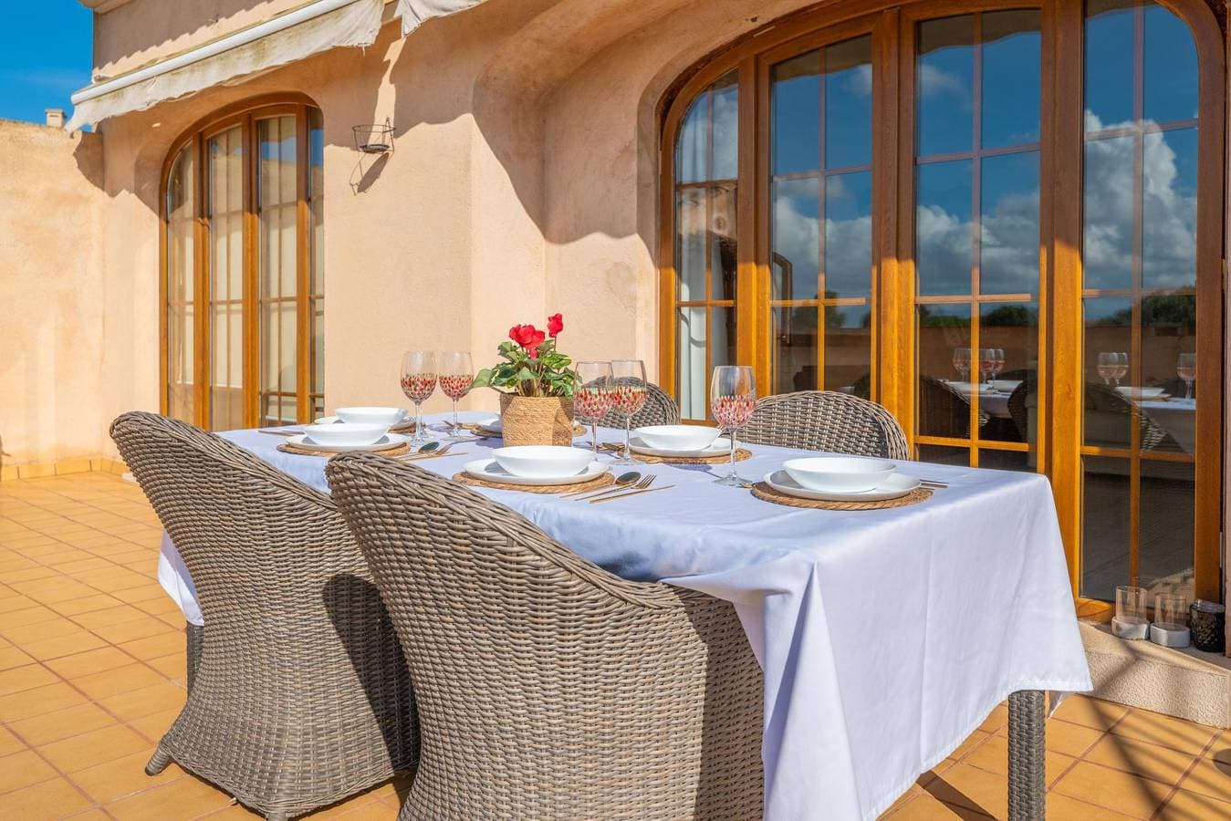 Foto 6 von 41: Villalonga - Schöne Villa mit privatem Pool und kostenloses WLAN