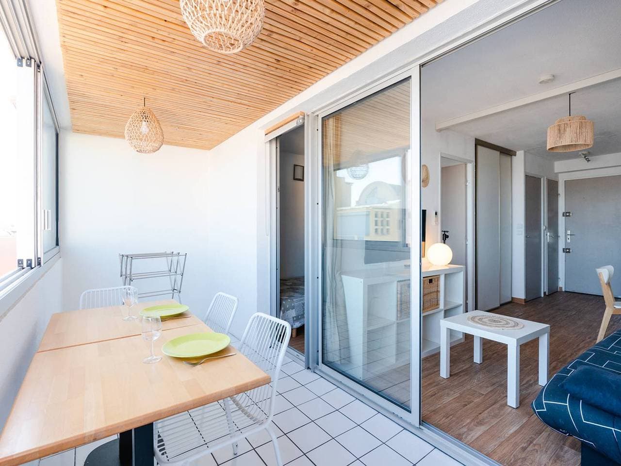 Foto 6 von 15: Apartment Gruissan - Privatparkplatz, Haustiere Erlaubt