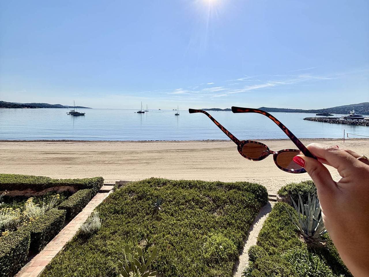 Helles Studio mit Klimaanlage und Parkplatz in Port Grimaud 1