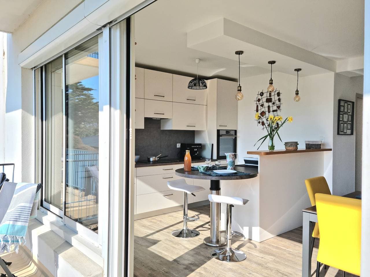Foto 3 von 39: Ferienwohnung für 5 Personen mit Ausblick