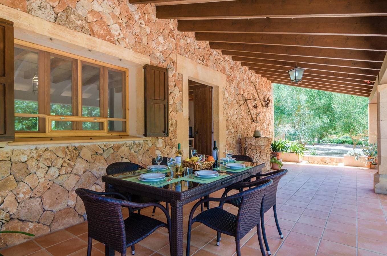 Foto 12 von 35: Aubadallet - Ferienhaus mit privaten Pool in Vilafranca. WiFi gratis