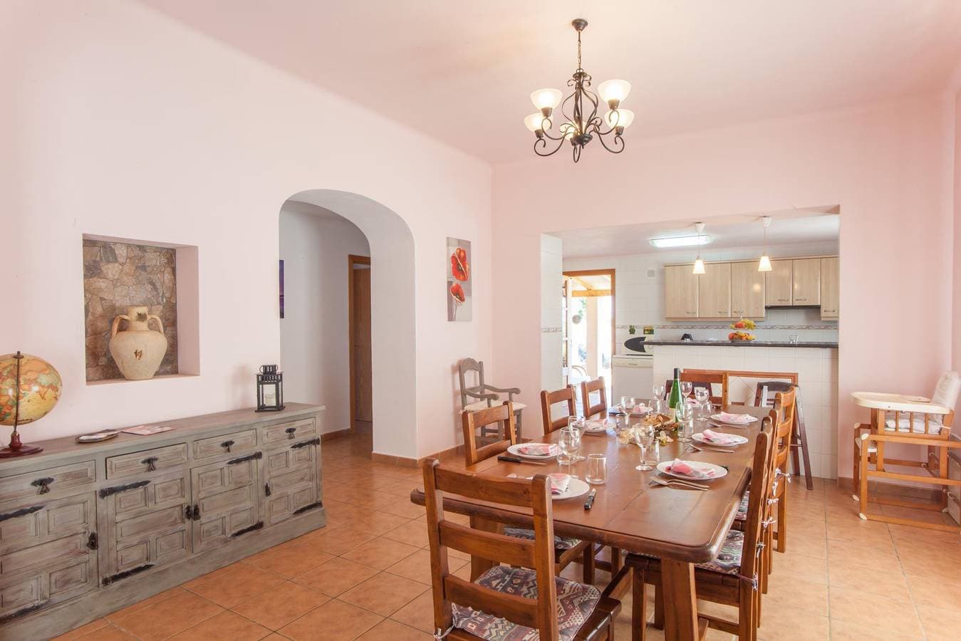 Foto 11 von 38: Es Coco De Sa Mola - Ferienhaus mit privaten Pool in S'Alqueria Blanca (Santanyí). WiFi gratis