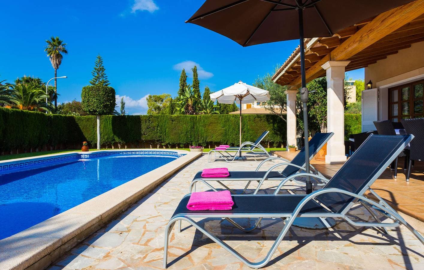 Foto 9 von 52: Gemütliches Apartment mit Pool und Terrasse in der Nähe des Strandes Caló d'en Rafalino