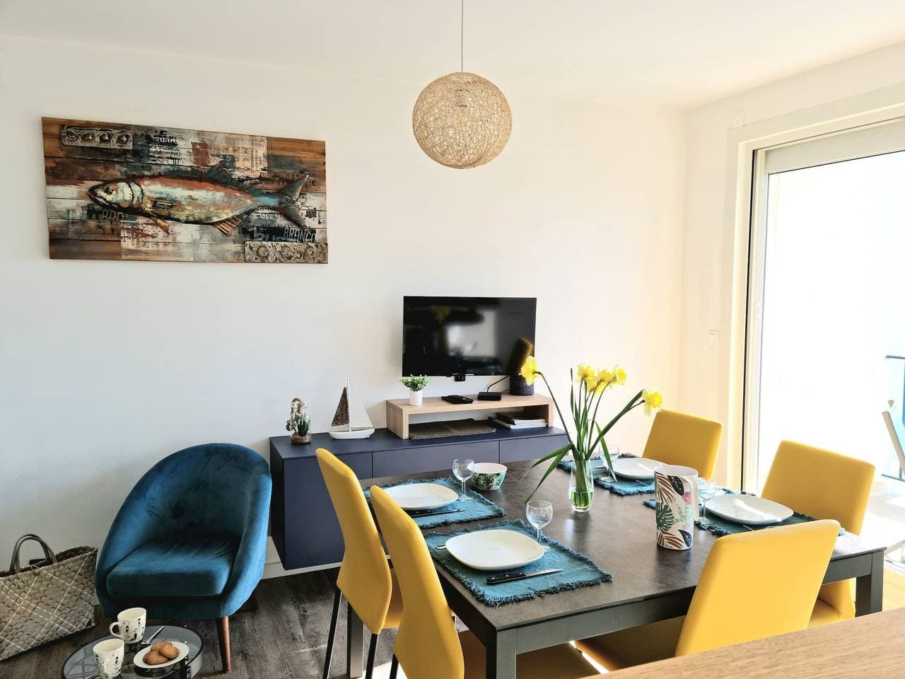 Foto 2 von 39: Ferienwohnung für 5 Personen mit Ausblick
