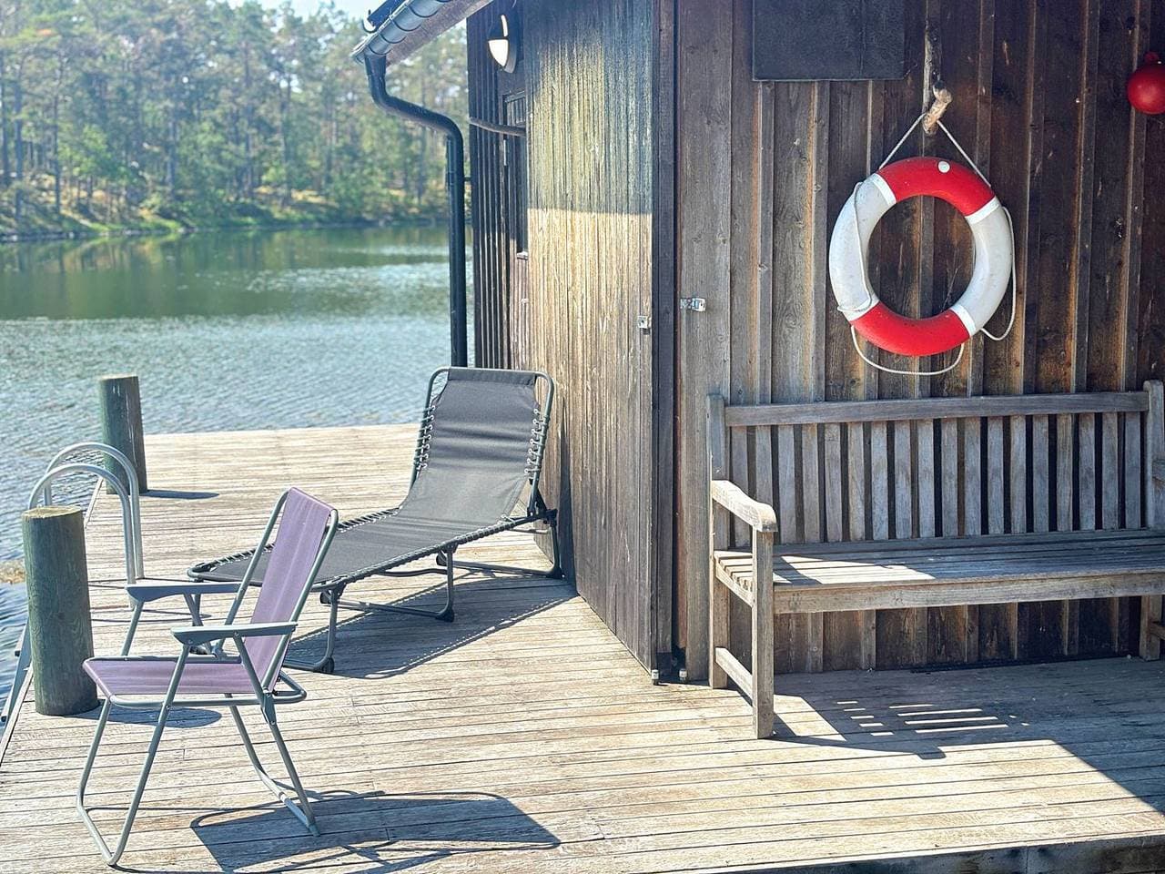 Foto 2 von 43: Fina Båthus – Ferienhaus in Alleinlage direkt am Meer in Småland