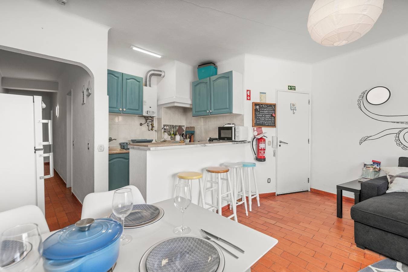 Foto 8 von 27: Ferienwohnung 'Indie' mit Gemeinschaftspool, Balkon und Wi-Fi