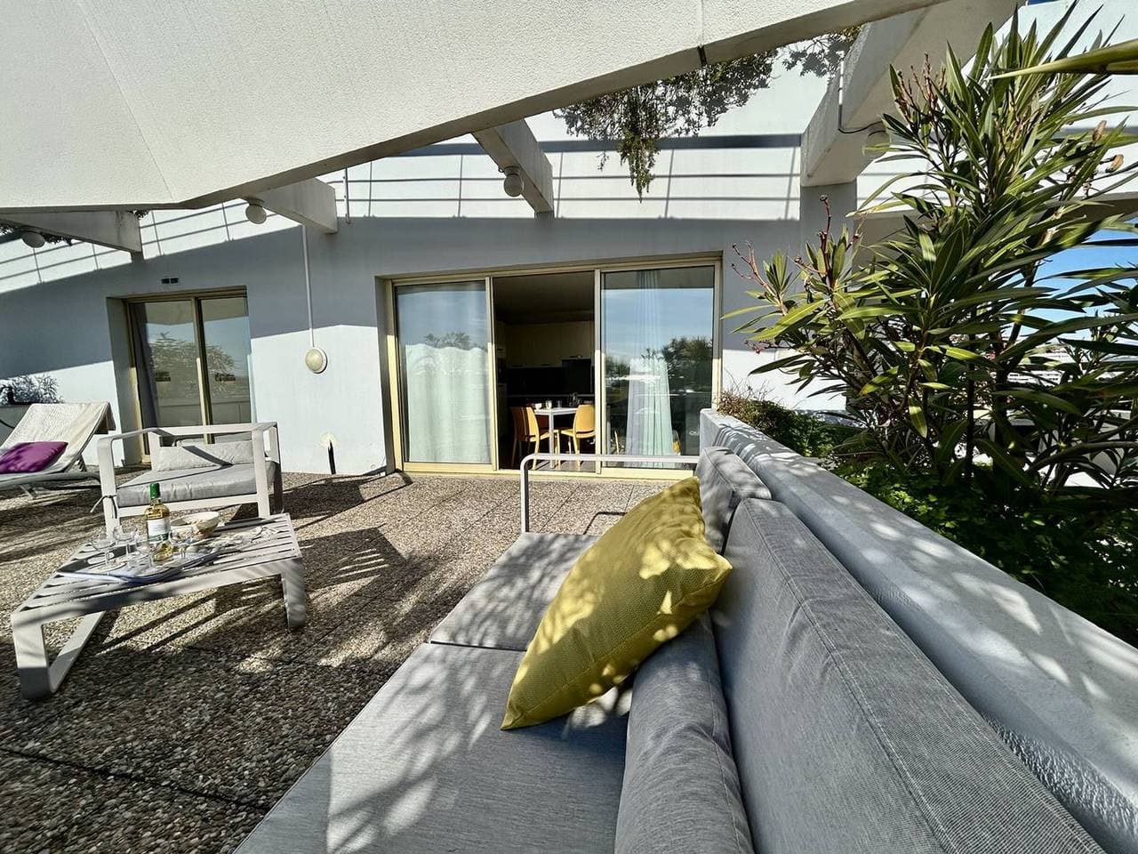 Foto 12 von 19: Wunderschöne 3-Zi.-Wohnung mit Terrasse und Parkplatz, 4 Schlafplätze, Villeneuve-Loubet Strand