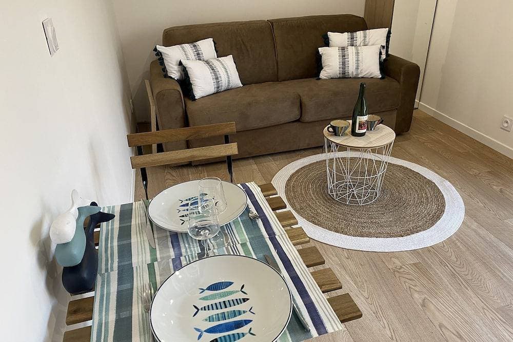 Foto 6 von 16: Beach Loft, new comfortable 20m2 studio, 50 m from the beach, Le Poudu, South Brittany