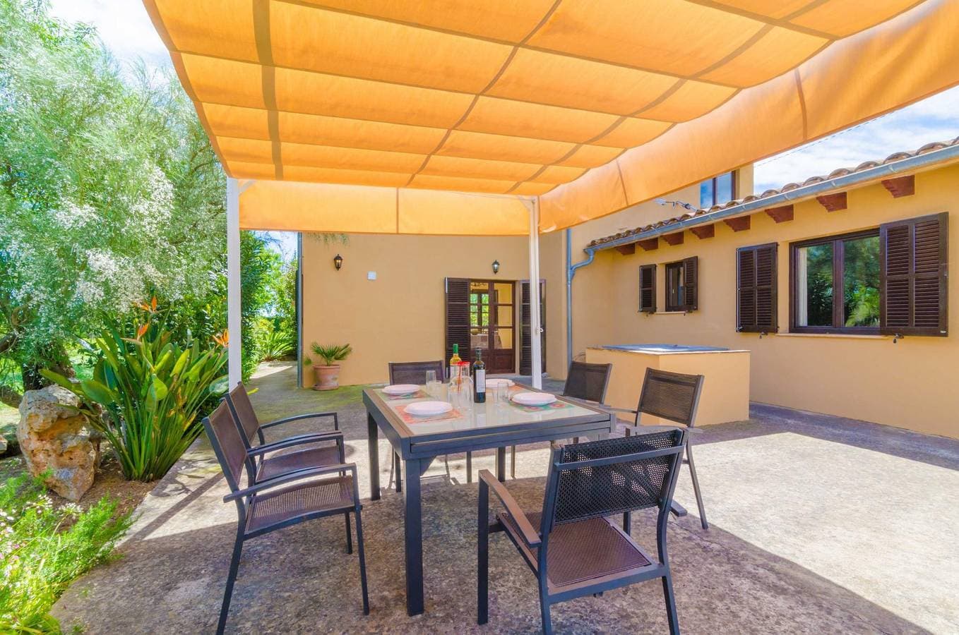 Foto 10 von 43: S'Alqueria - Ferienhaus mit privaten Pool in Campanet. WiFi gratis