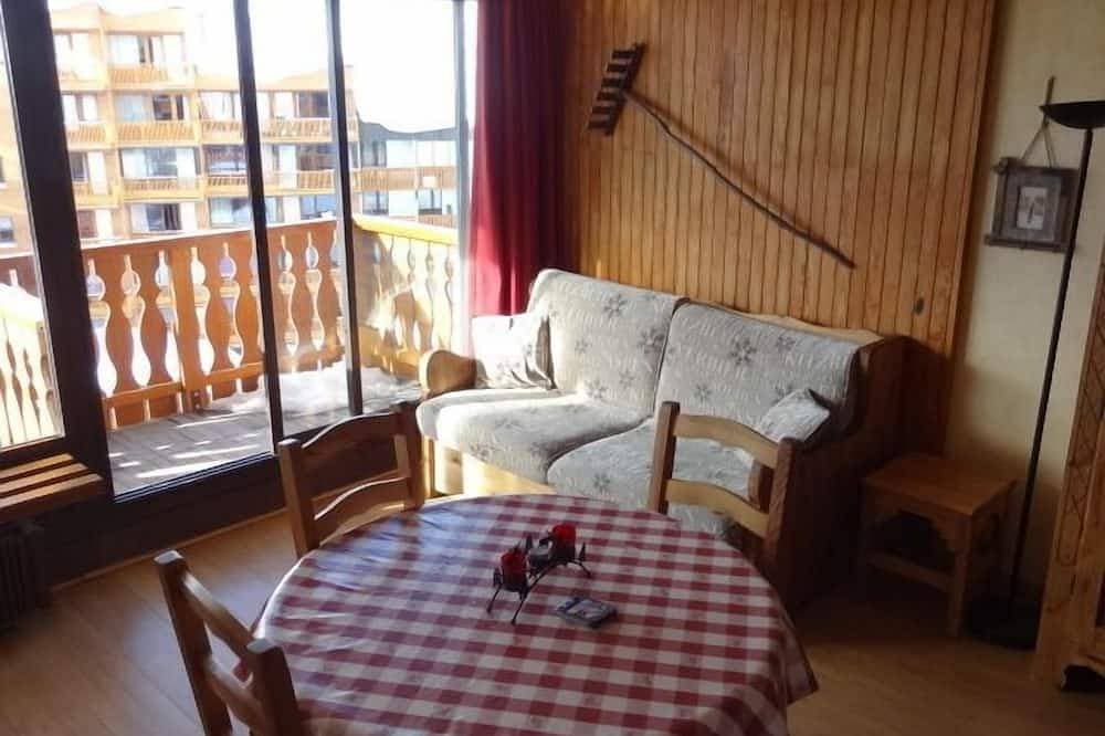 Foto 4 von 23: Charmante Ferienwohnung in Valthorens für 4 Personen, herrlicher Blick auf den Südbalkon