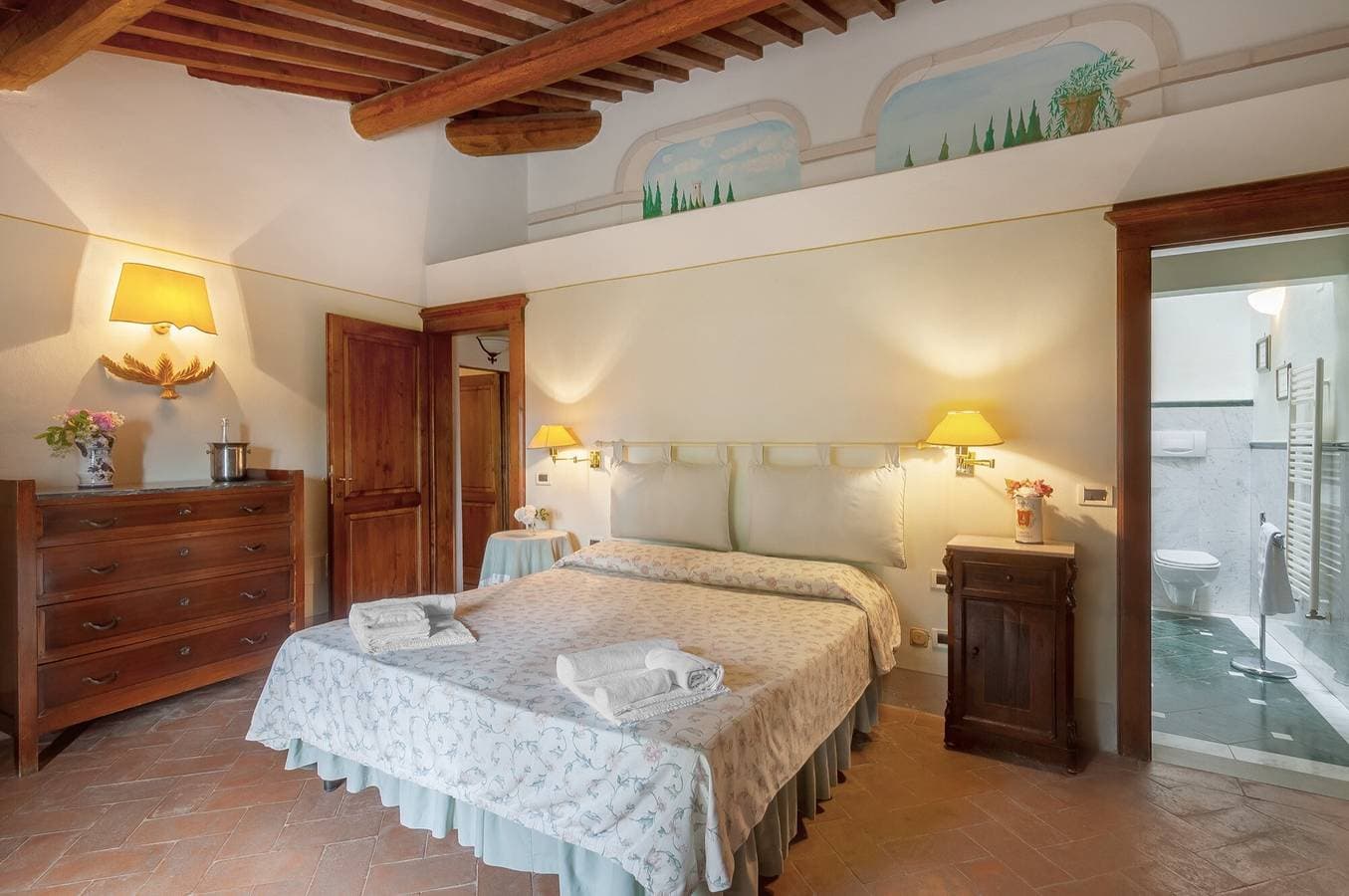 Foto 7 von 19: Villa 'Villa del Fattore' mit gemeinschaftlich genutztem Pool, privater Terrasse und WLAN