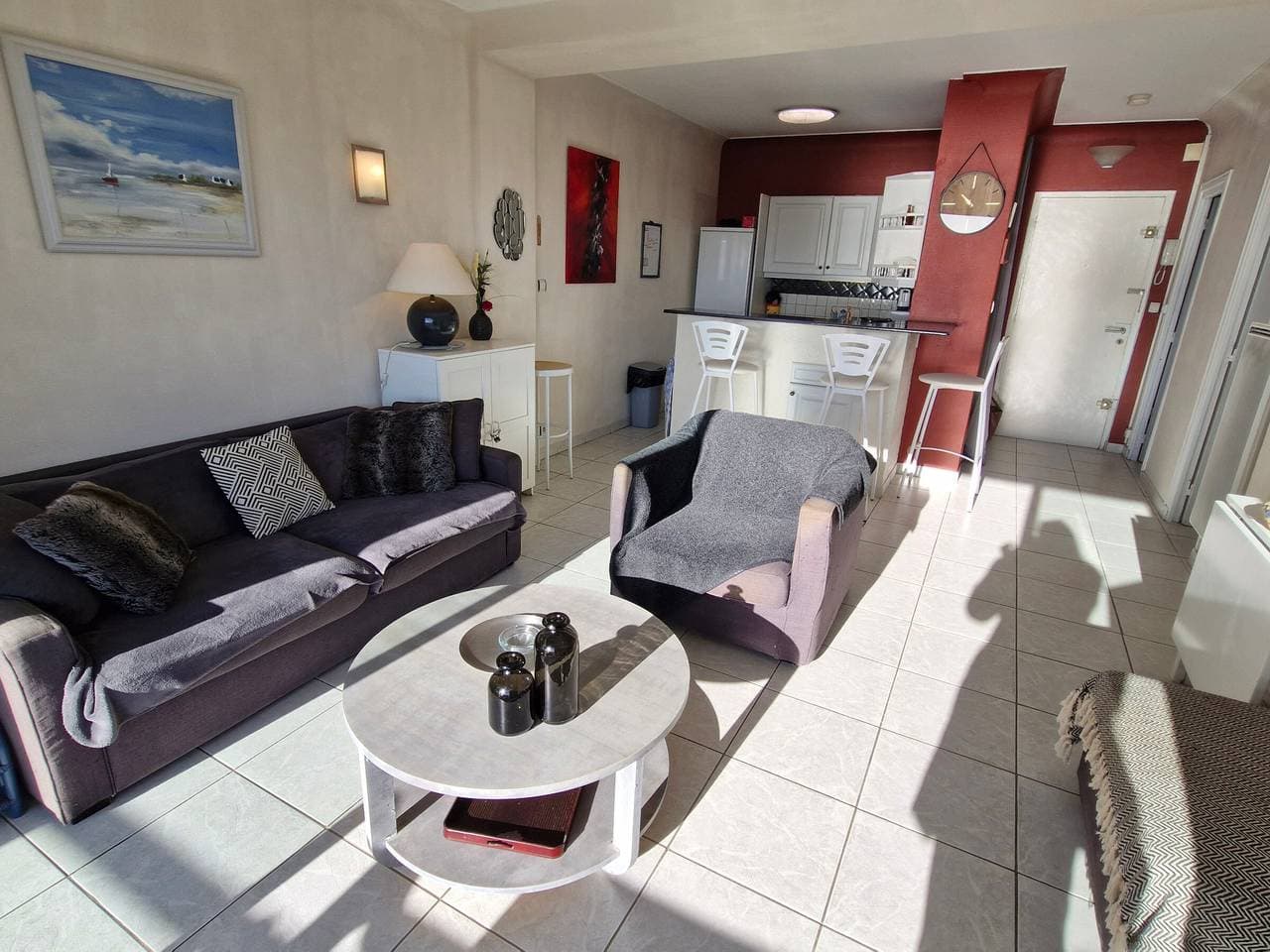 Foto 8 von 27: 3-Zimmer-Wohnung mit Klimaanlage und Parkplatz - Sainte-Maxime