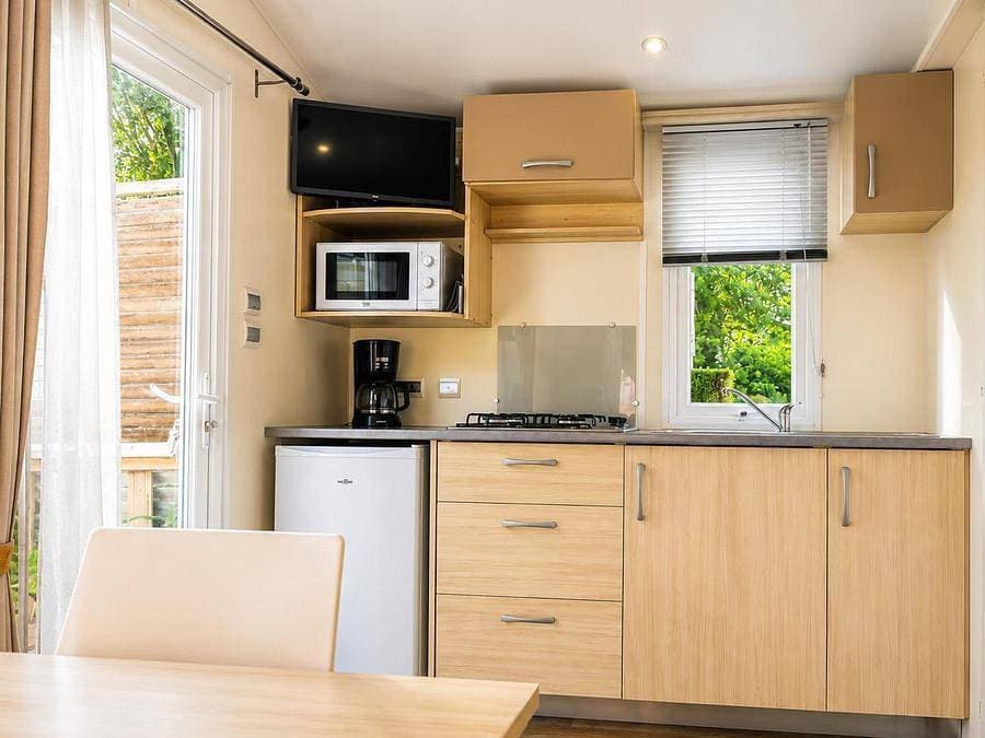 Foto 5 von 12: Camping du Golf - Mobilheim 2 personen - Mh1 Swing 16 m²