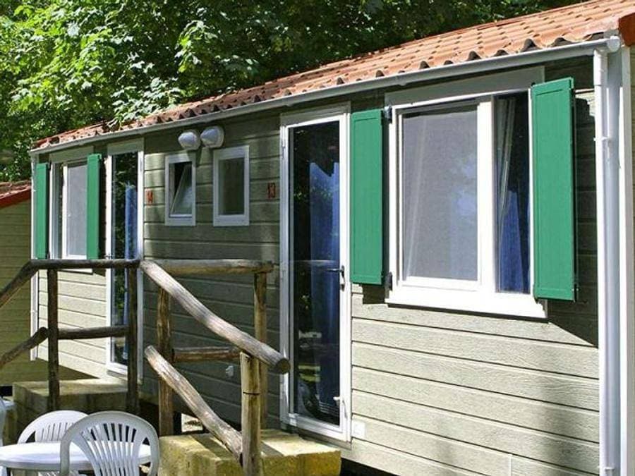 Foto 1 von 30: Camping Colleverde - Mobilheim 2 personen - Kühlschrank - Aber keine Küche