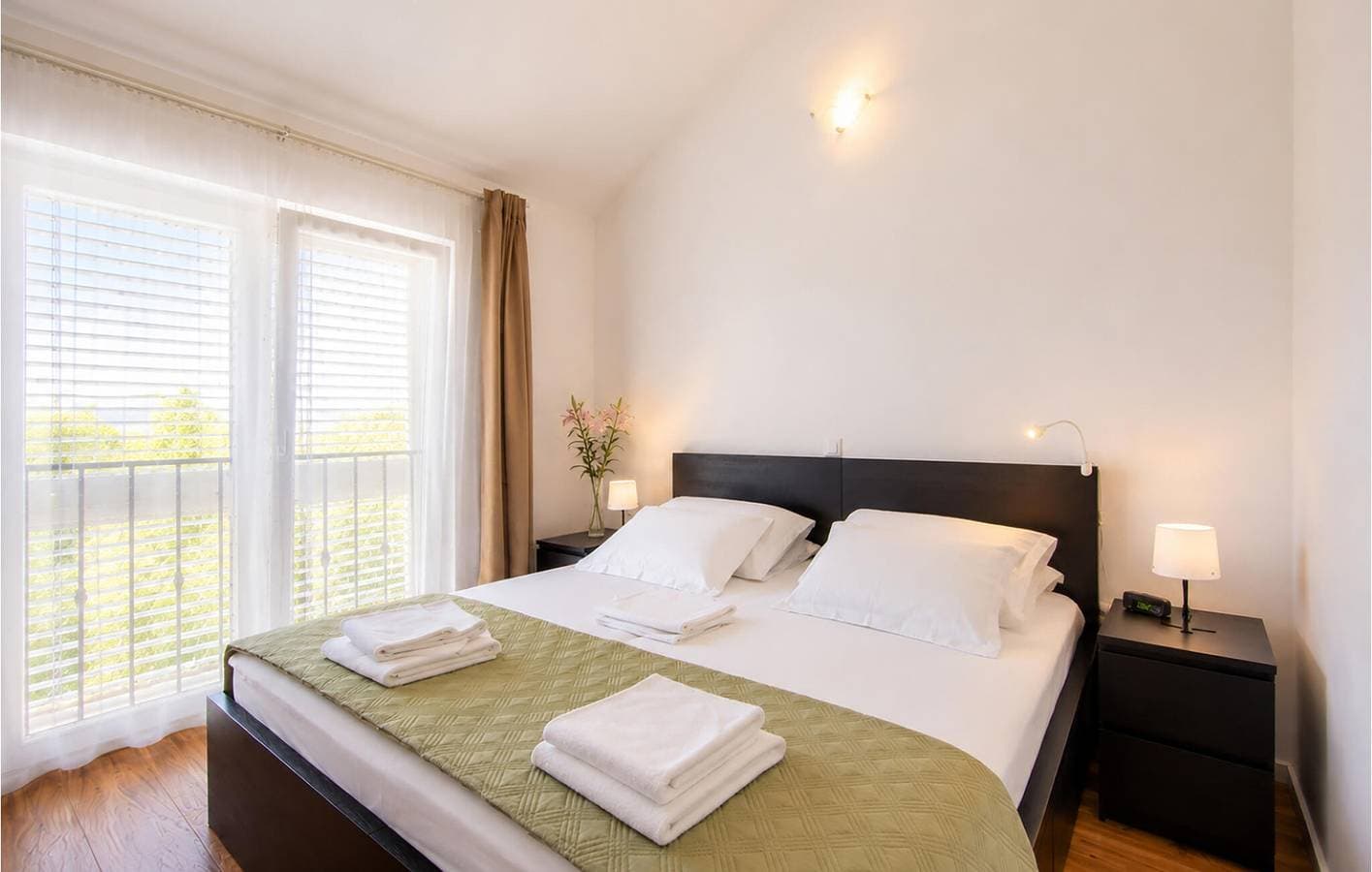 Foto 6 von 27: Gemütliches Apartment mit 2 Schlafzimmern, Meerblick und Pool, 400 m vom Strand entfernt