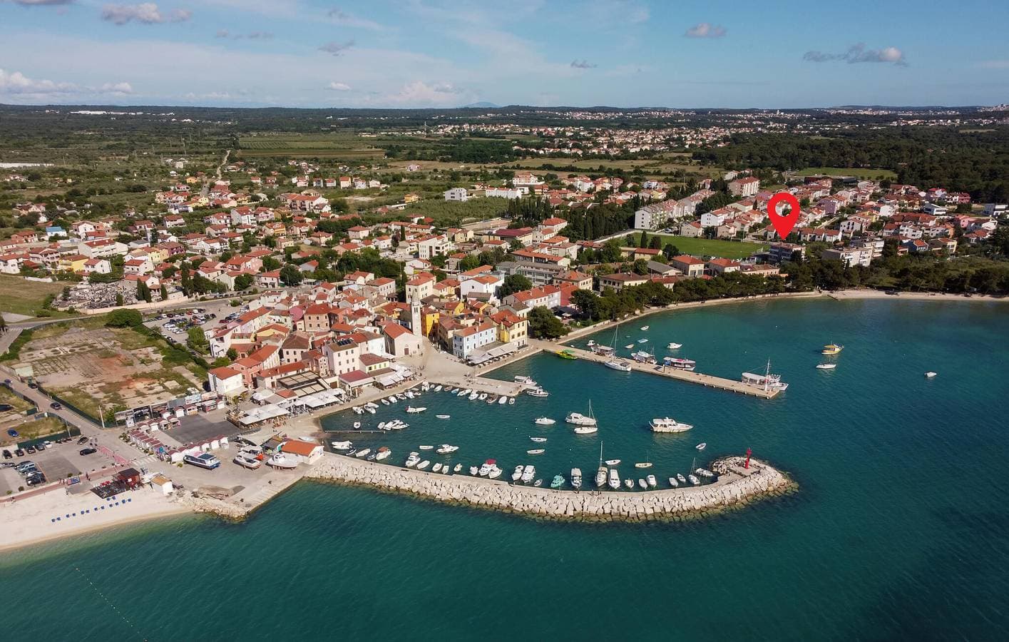 Foto 4 von 34: Gemütliche Ferienwohnung mit Meerblick in der Nähe von Fast-Food-Restaurants und 2 km von der Küste entfernt