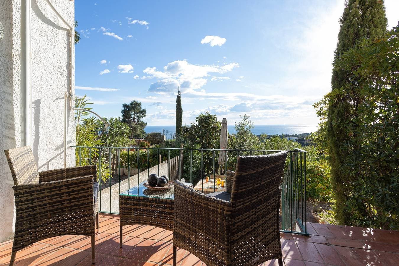 Foto 3 von 22: Ferienhaus 'El Suizo' mit Meerblick, privater Terrasse und WLAN
