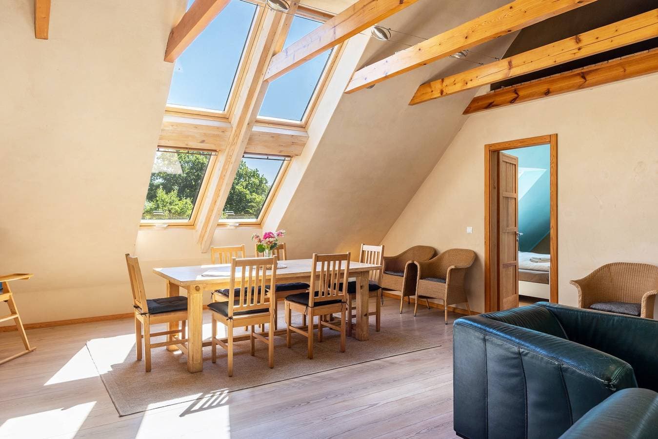 Foto 8 von 44: Ferienhaus 'Der Flusshof, Ferienhaus' mit gemeinsamer Terrasse, gemeinsamem Garten und Wi-Fi