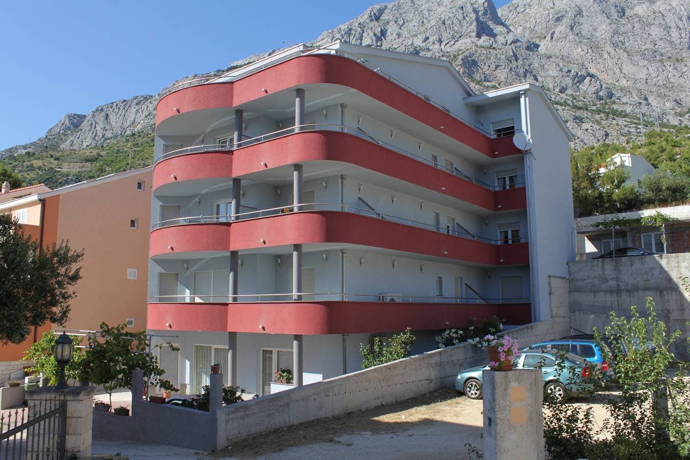 Foto 4 von 24: Studio Appartement mit Terrasse und Meerblick Baska Voda, Makarska -a