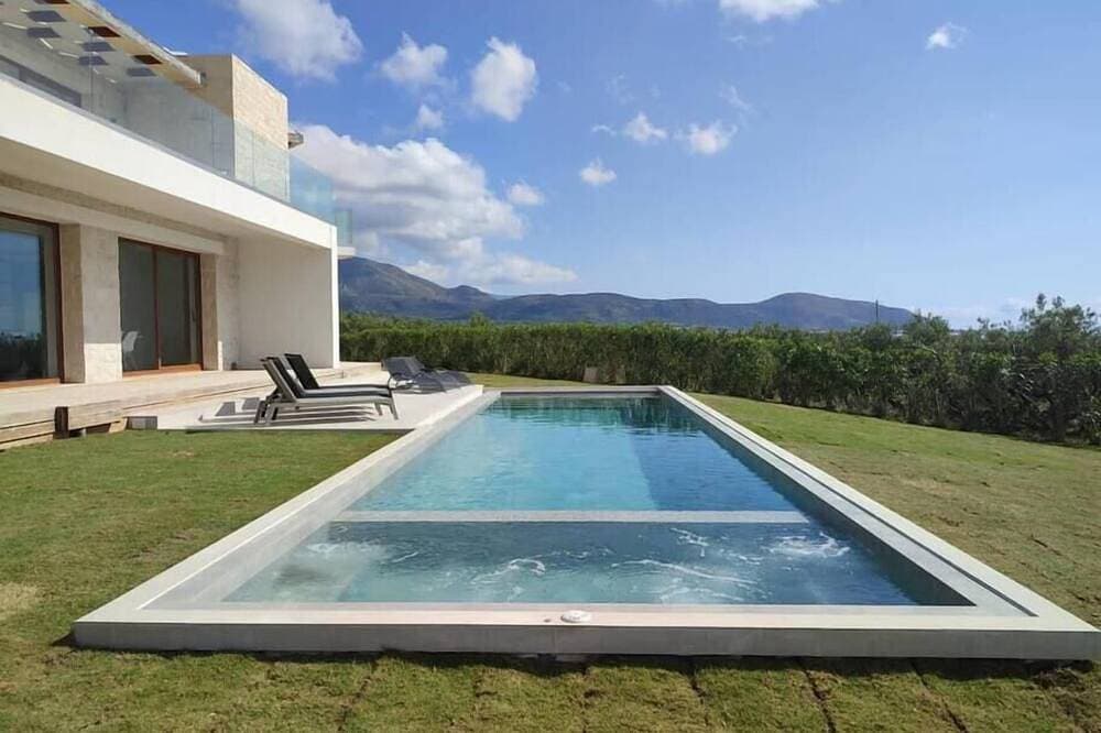 Casa le Cicale the top villa in Falasarna,Basketbal,pool,BBQ 1