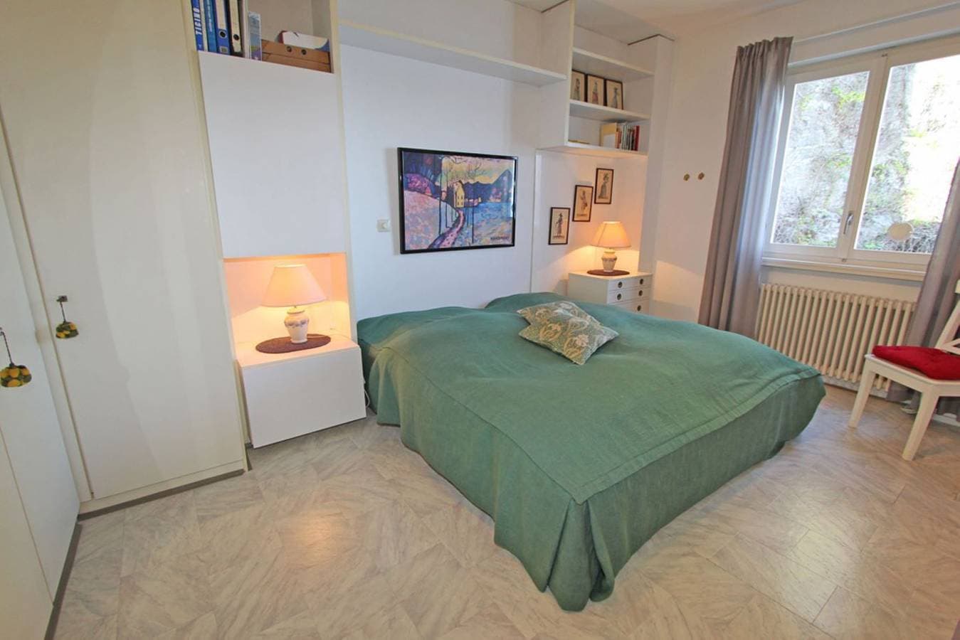Foto 8 von 10: Wohnung an erhöhter Lage mit herrlicher Panoramasicht auf den Brissagoinseln