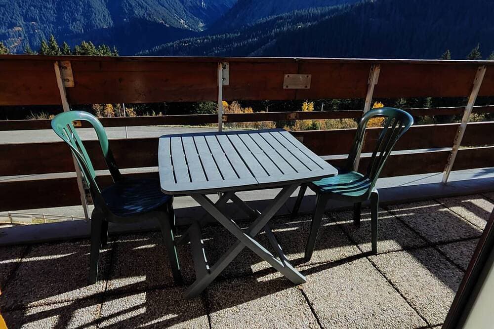 Foto 11 von 11: 2-Zimmer-Kabinen-Apt, 200m von Pisten, 6 Pers, Balkon