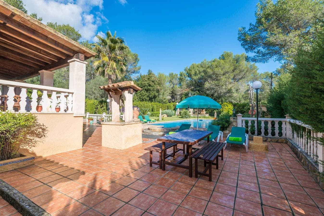 Foto 7 von 36: Els Pins - Ferienhaus mit privaten Pool in Crestatx . WiFi gratis