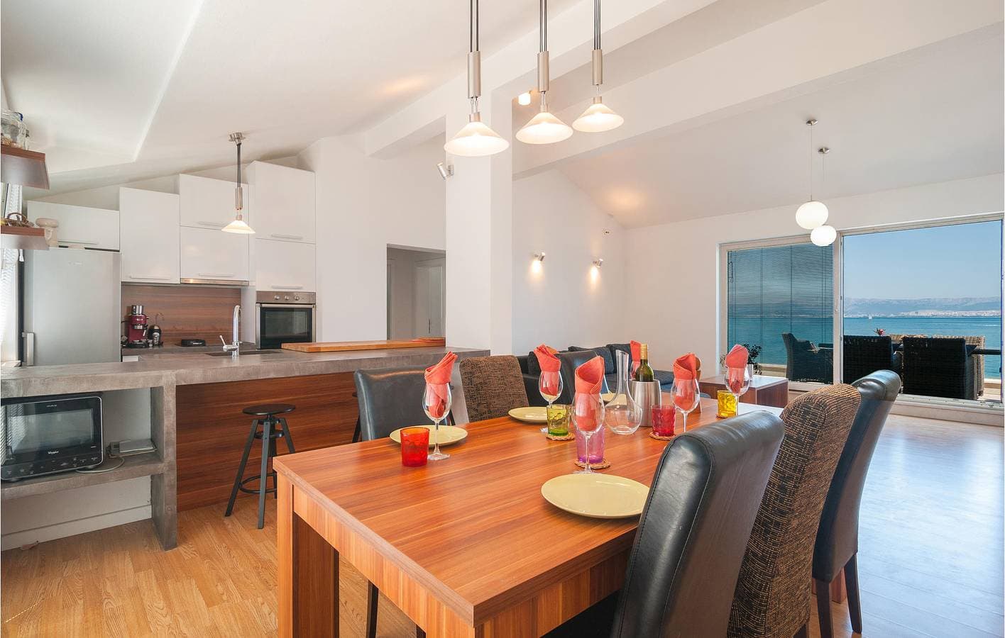 Foto 13 von 27: Gemütliche 190 m² große Wohnung mit WLAN, Klimaanlage und Terrasse – 400 m vom Strand entfernt
