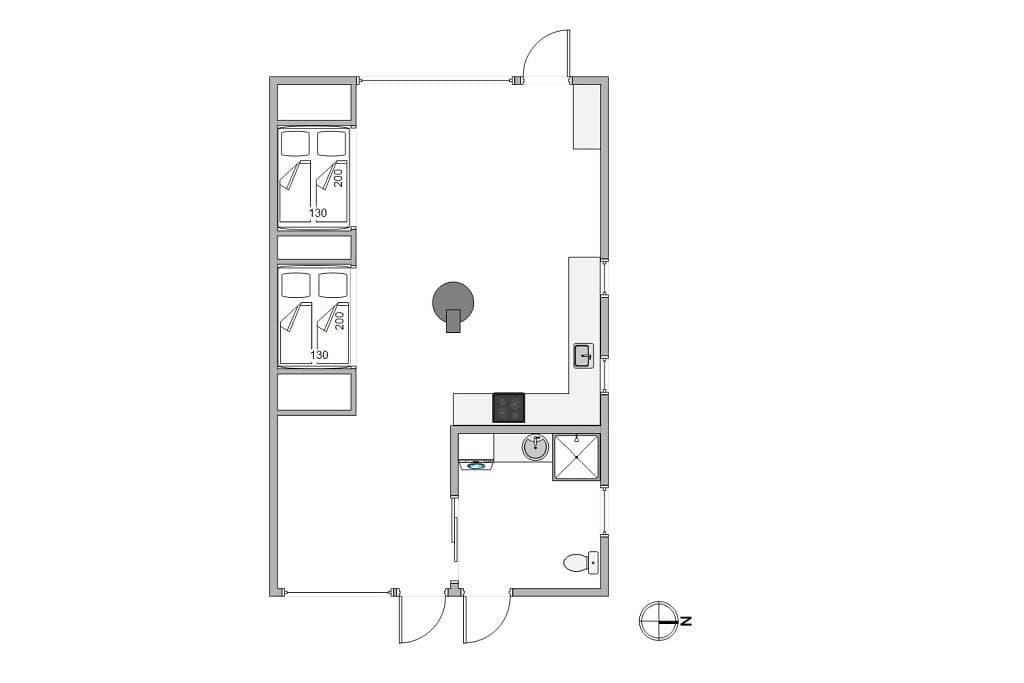 Foto 6 von 28: Gemütliches Ferienhaus mit drehbaren Holzofen