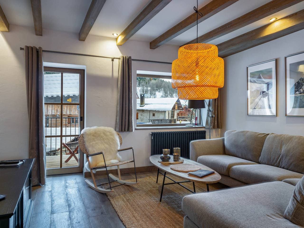 Foto 4 von 15: Modernes Chalet in Méribel, nahe Pisten, Haustiere erlaubt