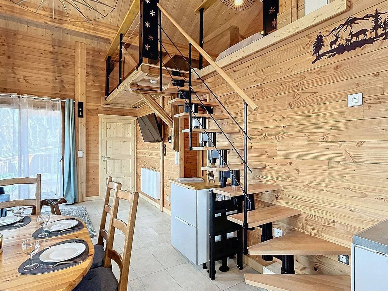 Foto 4 von 19: Komfort-Chalet 6 Pers. mit Parkplatz und WLAN in Le Corbier