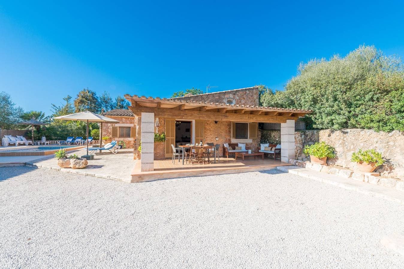Foto 12 von 45: Hórreo  - Ferienhaus mit privaten Pool in Campos. WiFi gratis