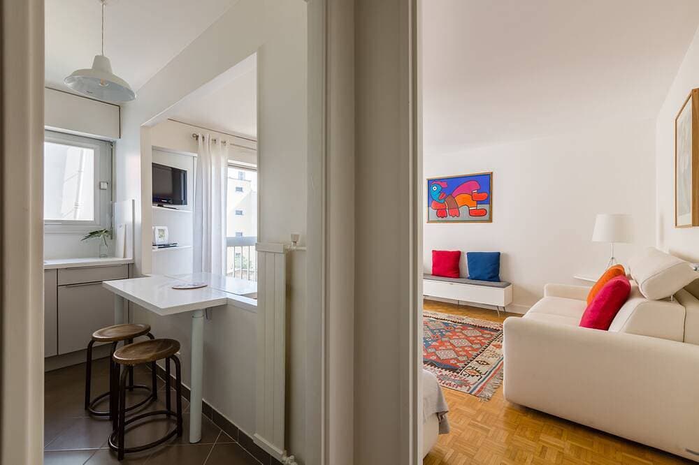 Foto 7 von 14: Eine helle und luftige 1Br Wohnung im 15., nur wenige Schritte von der Metro entfernt, in der Nähe von Veeve